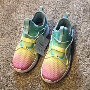 Girls Puma - Rift Slip On Rainbow sneakers